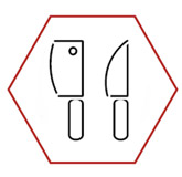Savoir-faire : Une découpe anatomique minutieuse et unique Savoir-faire : Une découpe anatomique minutieuse et unique